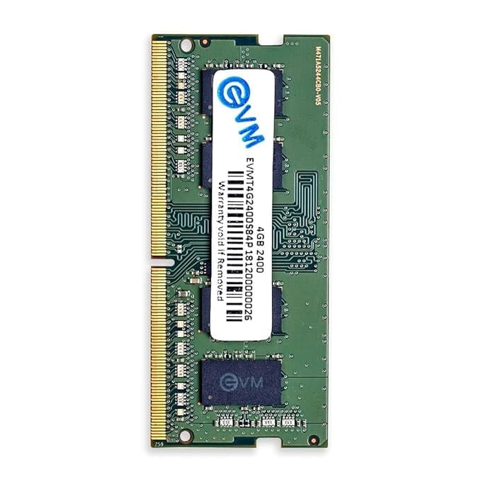 EVM 4GB DDR4 2400MHz So-DIMM Laptop Memory Ram (EVMT4G2400S84P) EVM 4GB DDR4 2400MHz So-DIMM Laptop Memory Ram (EVMT4G2400S84P)