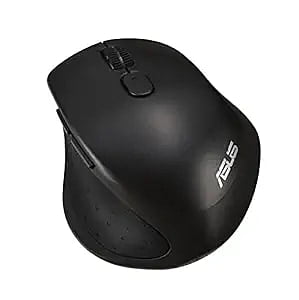 ASUS MW203 Multi-Device Wireless Silent Mouse, 2.4GHz with USB Nano Receiver, 2400 DPI Optical Tracking, 6 Buttons, Compatible with PC/Laptop - Black ASUS MW203 Multi-Device Wireless Silent Mouse, 2.4GHz with USB Nano Receiver, 2400 DPI Optical Tracking, 6 Buttons, Compatible with PC/Laptop - Black