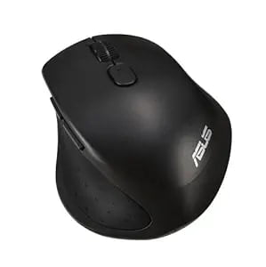 ASUS MW203 Multi-Device Wireless Silent Mouse, 2.4GHz with USB Nano Receiver, 2400 DPI Optical Tracking, 6 Buttons, Compatible with PC/Laptop - Black ASUS MW203 Multi-Device Wireless Silent Mouse, 2.4GHz with USB Nano Receiver, 2400 DPI Optical Tracking, 6 Buttons, Compatible with PC/Laptop - Black