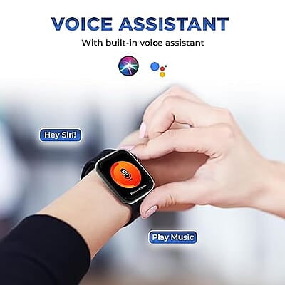 GIZMORE Cloud 1.85(4.69) cm IPS Large Display | AI Voice Assistant | Privacy Lock | Multiple Sport Modes| Bluetooth Calling Smartwatch (Blue) GIZMORE Cloud 1.85(4.69) cm IPS Large Display | AI Voice Assistant | Privacy Lock | Multiple Sport Modes| Bluetooth Calling Smartwatch (Blue)