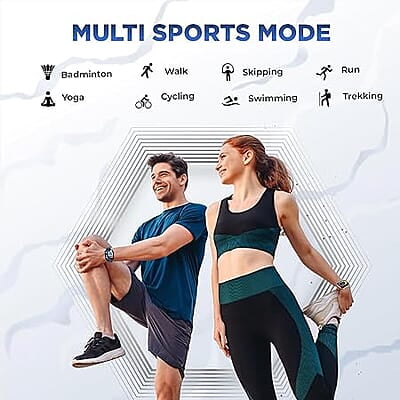GIZMORE Cloud 1.85(4.69) cm IPS Large Display | AI Voice Assistant | Privacy Lock | Multiple Sport Modes| Bluetooth Calling Smartwatch (Blue) GIZMORE Cloud 1.85(4.69) cm IPS Large Display | AI Voice Assistant | Privacy Lock | Multiple Sport Modes| Bluetooth Calling Smartwatch (Blue)