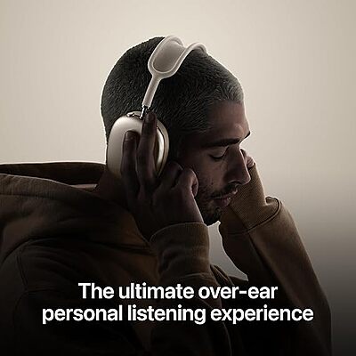 AirPods Max Wireless Over-Ear Headphones, Pro-Level Active Noise Cancellation AirPods Max Wireless Over-Ear Headphones, Pro-Level Active Noise Cancellation