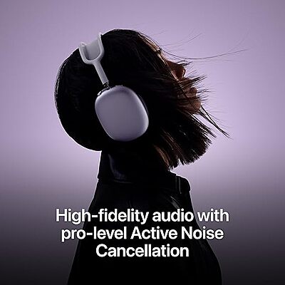 AirPods Max Wireless Over-Ear Headphones, Pro-Level Active Noise Cancellation AirPods Max Wireless Over-Ear Headphones, Pro-Level Active Noise Cancellation