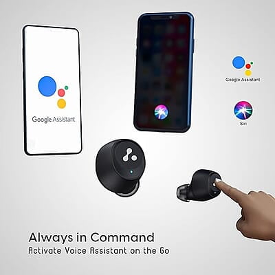 Ambrane DOTS 11 Wireless / Bluetooth In the Ear (Black) Ambrane DOTS 11 Wireless / Bluetooth In the Ear (Black)