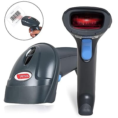 Barcode Scanner RETSOL LS 450 Laser Barcode Scanner Barcode Scanner RETSOL LS 450 Laser Barcode Scanner