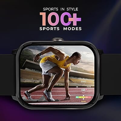 beatXP Marv Super Smart Watch| 2.0" HD Display | Ezy Pair Bluetooth Calling | AI Voice Assitance | Upto 7 Day Battery | 200+ Watchfaces | 100+ Sports Modes | SpO2 | Sleep Monitoring beatXP Marv Super Smart Watch| 2.0" HD Display | Ezy Pair Bluetooth Calling | AI Voice Assitance | Upto 7 Day Battery | 200+ Watchfaces | 100+ Sports Modes | SpO2 | Sleep Monitoring