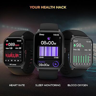 BeatXP Marv Neo 1 85 HD Display Bluetooth Calling Smart Watch BeatXP Marv Neo 1 85 HD Display Bluetooth Calling Smart Watch