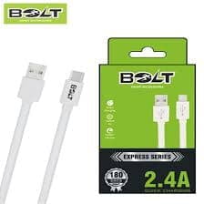 BOLTE BCP-21 Single Pin Type C Data / Charging Cable (1 m, White) BOLTE BCP-21 Single Pin Type C Data / Charging Cable (1 m, White)