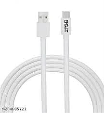 BOLTE BCP-21 Single Pin Type C Data / Charging Cable (1 m, White) BOLTE BCP-21 Single Pin Type C Data / Charging Cable (1 m, White)