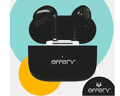 Efferv ETW-100 Wireless / Bluetooth In the Ear Headphone (With mic - Yes Black ) Efferv ETW-100 Wireless / Bluetooth In the Ear Headphone (With mic - Yes Black )