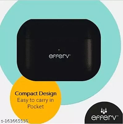 Efferv ETW-100 Wireless / Bluetooth In the Ear Headphone (With mic - Yes Black ) Efferv ETW-100 Wireless / Bluetooth In the Ear Headphone (With mic - Yes Black )