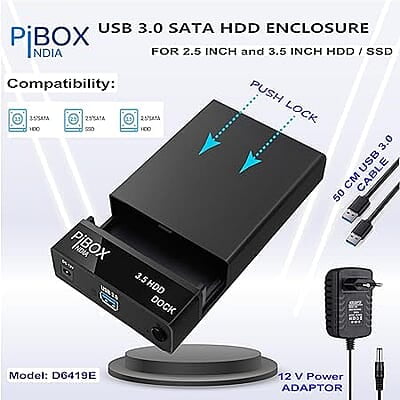 3.5" HDD enclosure 3.5" HDD enclosure