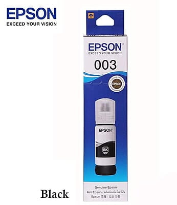 Epson 003 65 ml Black Printer Ink Bottle Epson 003 65 ml Black Printer Ink Bottle