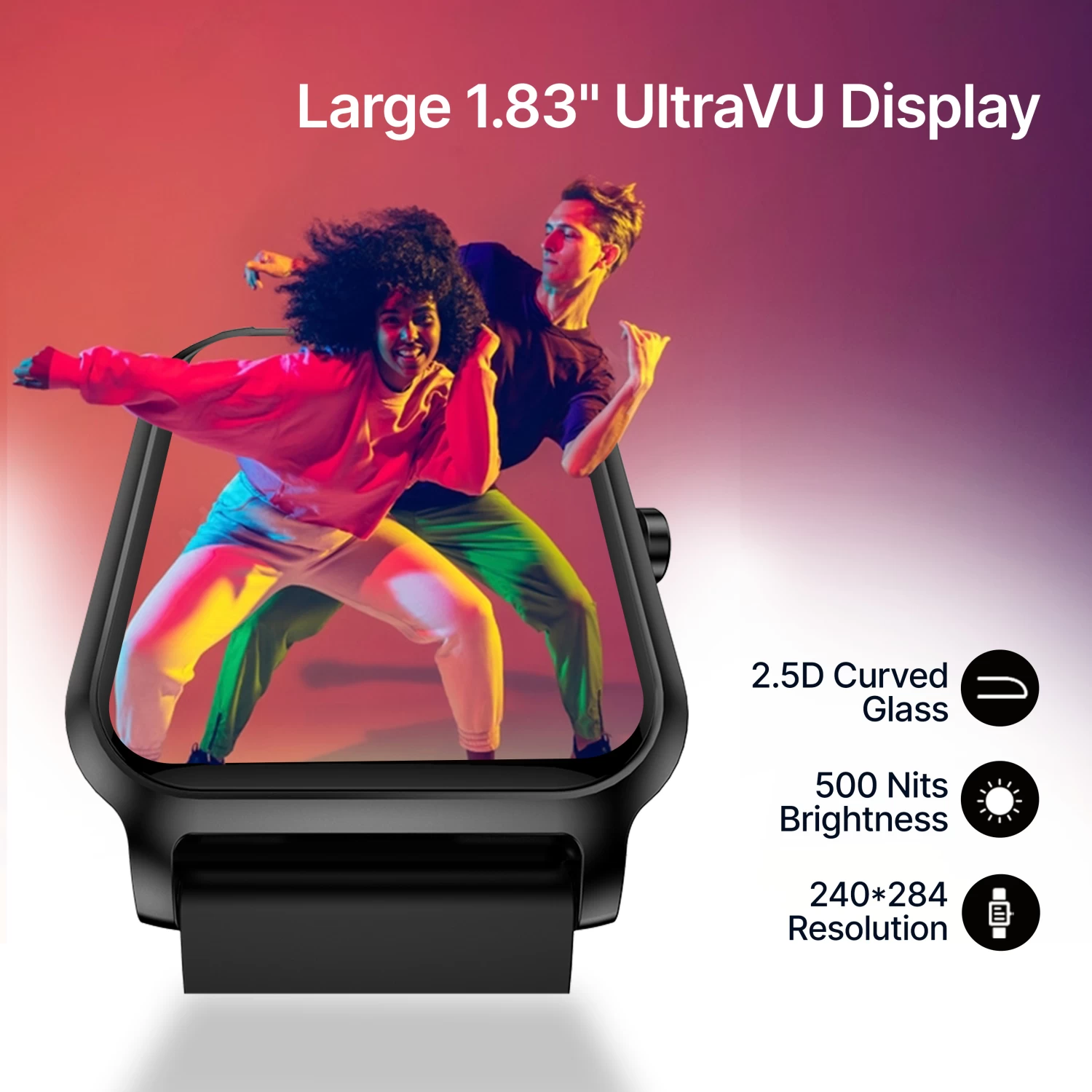 Fastrack Revoltt 1 83 Display BT Calling Fastcharge smart watch Fastrack Revoltt 1 83 Display BT Calling Fastcharge smart watch