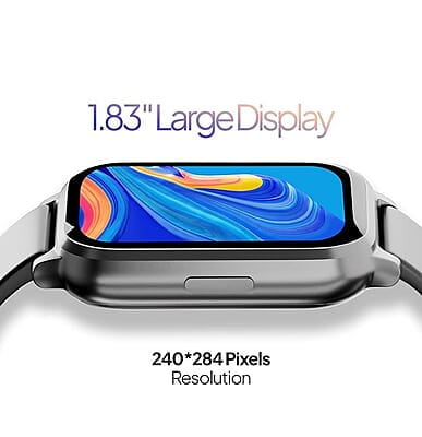 Fire-Boltt Ninja 3 Plus 1.83" Display Smartwatch Full Touch with 100+ Sports Modes with IP68, Sp02 Tracking, Over 100 Cloud Based Watch Faces Fire-Boltt Ninja 3 Plus 1.83" Display Smartwatch Full Touch with 100+ Sports Modes with IP68, Sp02 Tracking, Over 100 Cloud Based Watch Faces