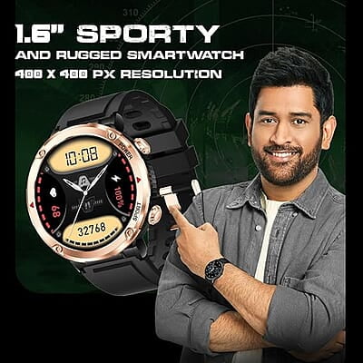 Fire-Boltt Sphere 1.6 inch Sporty Rugged Metal Body Smartwatch with Shock Proof (Green) Fire-Boltt Sphere 1.6 inch Sporty Rugged Metal Body Smartwatch with Shock Proof (Green)