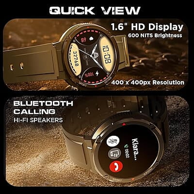 Fire-Boltt Sphere 1.6 inch Sporty Rugged Metal Body Smartwatch with Shock Proof (Green) Fire-Boltt Sphere 1.6 inch Sporty Rugged Metal Body Smartwatch with Shock Proof (Green)