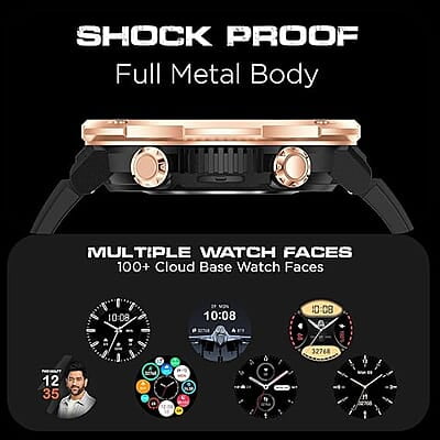 Fire-Boltt Sphere 1.6 inch Sporty Rugged Metal Body Smartwatch with Shock Proof (Green) Fire-Boltt Sphere 1.6 inch Sporty Rugged Metal Body Smartwatch with Shock Proof (Green)