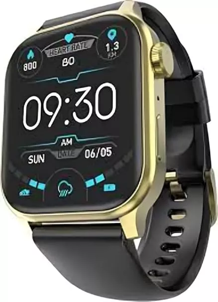 Fire-Boltt Rise BT Calling 47mm (1.85), Voice Assistance & 123 Sports Single BT Connection Smartwatch (Gold Black Strap, Free Size) Fire-Boltt Rise BT Calling 47mm (1.85), Voice Assistance & 123 Sports Single BT Connection Smartwatch (Gold Black Strap, Free Size)