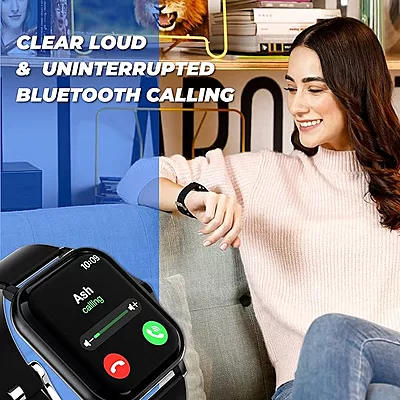 Hammer Ace 1.69" Bluetooth Calling Smart Watch with Call Function Dial Pad, Speaker, SpO2, HR, Sleep Monitor, Multiple Sports Mode Hammer Ace 1.69" Bluetooth Calling Smart Watch with Call Function Dial Pad, Speaker, SpO2, HR, Sleep Monitor, Multiple Sports Mode