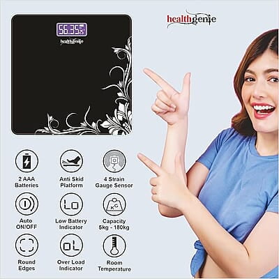 Health Weight Machine MORAVLA Glass Digital Health Weighing Machine (Black) Health Weight Machine MORAVLA Glass Digital Health Weighing Machine (Black)