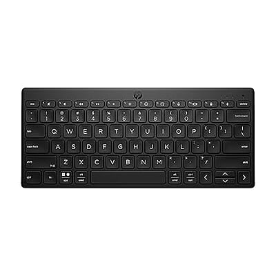 HP 350 Compact Multi-Device Bluetooth Wireless Keyboard; Spill Resistant; Swift Pair; OS Auto-Detection, LED Indicator, Battery Life Up to 24 Months HP 350 Compact Multi-Device Bluetooth Wireless Keyboard; Spill Resistant; Swift Pair; OS Auto-Detection, LED Indicator, Battery Life Up to 24 Months