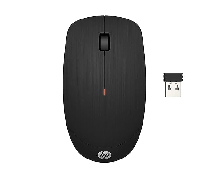 HP X200 Wireless Mouse with 2.4 GHz Wireless connectivity, Adjustable DPI up to 1600, ambidextrous Design, and 18-Month Long Battery Life. 3-Years War HP X200 Wireless Mouse with 2.4 GHz Wireless connectivity, Adjustable DPI up to 1600, ambidextrous Design, and 18-Month Long Battery Life. 3-Years War