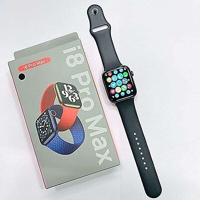 I8 Pro Max Rectangular Smart Watch (Calling, Assorted)