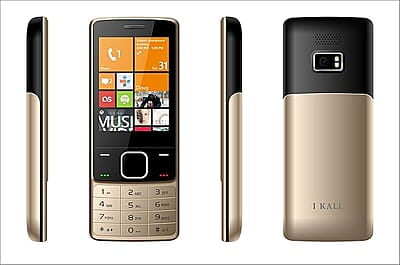 I Kall Mobile Phone K6300 Gold Triple Sim I Kall Mobile Phone K6300 Gold Triple Sim