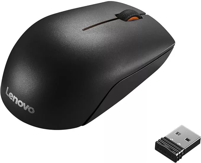 Lenovo 300 Wireless Compact Mouse, 1000 DPI Optical sensor, 2.4GHz Wireless Nano USB, 10m range, 3-button(left,right,scroll) upto 3M left/right clicks Lenovo 300 Wireless Compact Mouse, 1000 DPI Optical sensor, 2.4GHz Wireless Nano USB, 10m range, 3-button(left,right,scroll) upto 3M left/right clicks