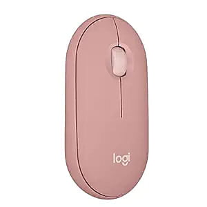 Logitech Pebble Mouse 2 M350s Slim Bluetooth Wireless Mouse, Portable, Lightweight, Customisable Button, Quiet Clicks, Easy-Switch for Windows, macOS Logitech Pebble Mouse 2 M350s Slim Bluetooth Wireless Mouse, Portable, Lightweight, Customisable Button, Quiet Clicks, Easy-Switch for Windows, macOS