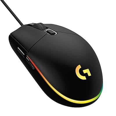 Logitech G102 USB Light Sync Gaming Mouse with Customizable RGB Lighting, 6 Programmable Buttons, Gaming Grade Sensor, 8K DPI Tracking, 16.8mn Color, Logitech G102 USB Light Sync Gaming Mouse with Customizable RGB Lighting, 6 Programmable Buttons, Gaming Grade Sensor, 8K DPI Tracking, 16.8mn Color,