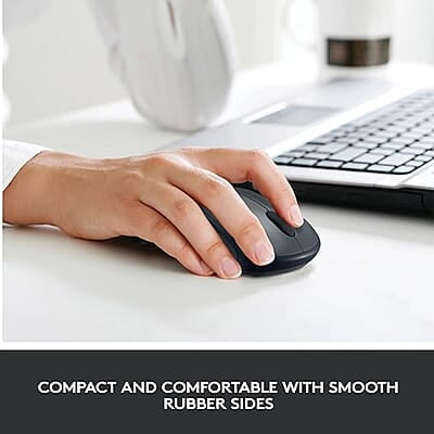 Logitech M235 Wireless Mouse, 1000 DPI Optical Tracking, 12 Month Life Battery, Compatible with Windows, Mac, Chromebook/PC/Laptop Logitech M235 Wireless Mouse, 1000 DPI Optical Tracking, 12 Month Life Battery, Compatible with Windows, Mac, Chromebook/PC/Laptop