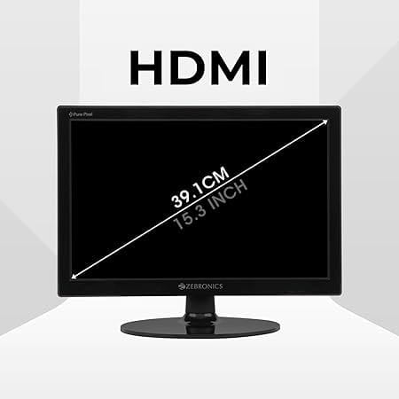 Monitor Zebster ZEB-VS16HD LED 15.4 Inch LED Monitor Monitor Zebster ZEB-VS16HD LED 15.4 Inch LED Monitor