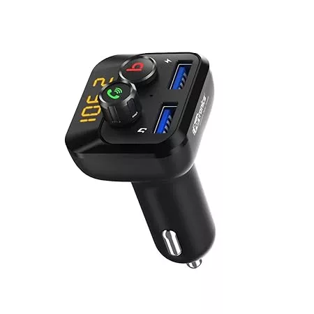 Portronics Auto 10 POR 320 Car Bluetooth Device with Car Charger (Black) Portronics Auto 10 POR 320 Car Bluetooth Device with Car Charger (Black)