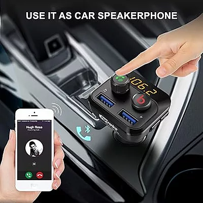 Portronics Auto 10 POR 320 Car Bluetooth Device with Car Charger (Black) Portronics Auto 10 POR 320 Car Bluetooth Device with Car Charger (Black)