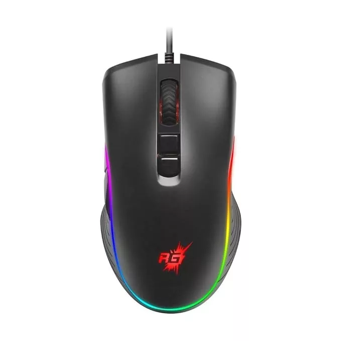 Redgear A-20 Wired Gaming Mouse with RGB and Upto 4800 dpi for Windows PC Gamers Redgear A-20 Wired Gaming Mouse with RGB and Upto 4800 dpi for Windows PC Gamers