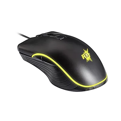 Redgear A-20 Wired Gaming Mouse with RGB and Upto 4800 dpi for Windows PC Gamers Redgear A-20 Wired Gaming Mouse with RGB and Upto 4800 dpi for Windows PC Gamers