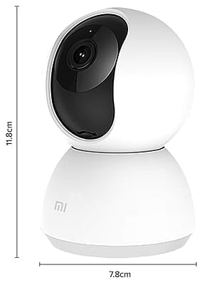 Camera Xiaomi MJSXJ05CM 360 Degree 1080p HD Wired Dome Camera No (1, White)