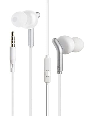 ZEBRONICS Zeb-Bro Wired Earphone (White) ZEBRONICS Zeb-Bro Wired Earphone (White)