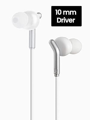 ZEBRONICS Zeb-Bro Wired Earphone (White) ZEBRONICS Zeb-Bro Wired Earphone (White)