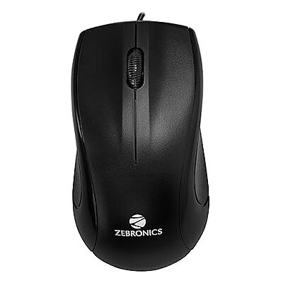 ZEBRONICS JUDWAA 880 Wired USB Keyboard & Mouse Combo, Plug & Play, 105 +12 Integrated Multimedia Keys, 3 Button Mouse, 1000 DPI, High Precision, Advanced Optical Sensor ZEBRONICS JUDWAA 880 Wired USB Keyboard & Mouse Combo, Plug & Play, 105 +12 Integrated Multimedia Keys, 3 Button Mouse, 1000 DPI, High Precision, Advanced Optical Sensor
