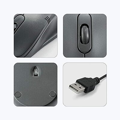 Zebronics Zeb-Power Plus USB Optical Mouse Zebronics Zeb-Power Plus USB Optical Mouse