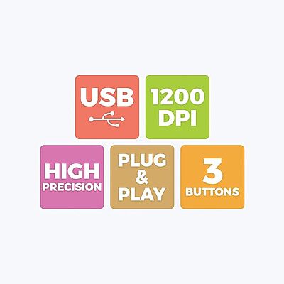 Zebronics Zeb-Power Plus USB Optical Mouse Zebronics Zeb-Power Plus USB Optical Mouse